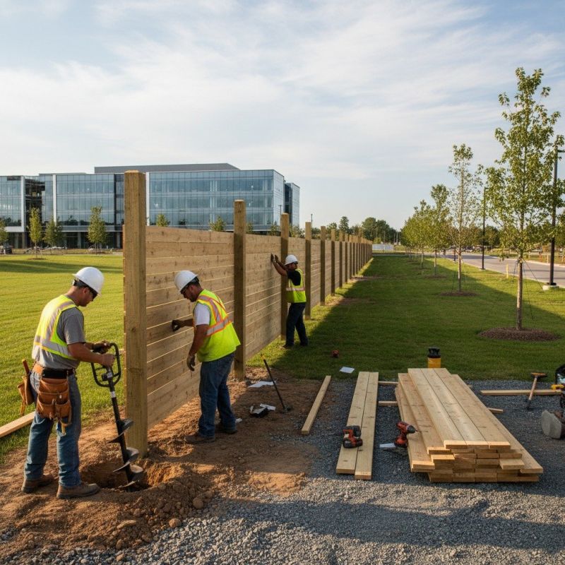 Pasture Fence Installation